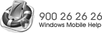 Asistenční služby uživatelům Windows Mobile